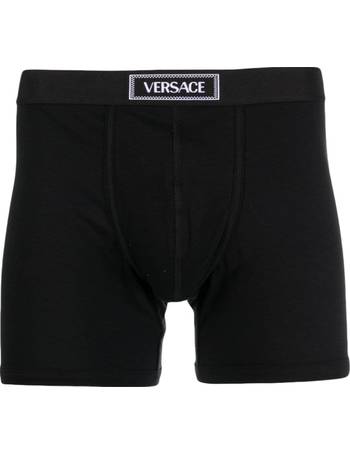 Versace Greca Border Boxer Briefs - Farfetch