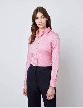 Hawes & Curtis Womens Pink Shirts