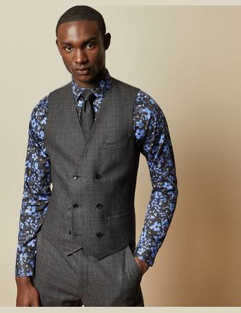 ted baker double breasted waistcoat