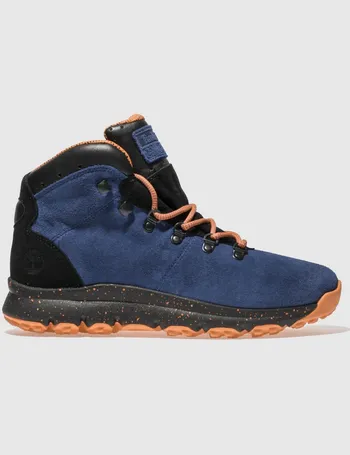 timberland world hiker mid blue