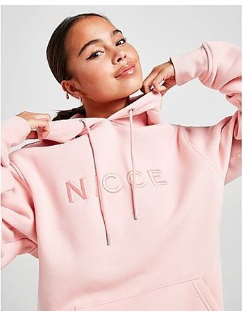 Nicce embroidered logo online boyfriend hoodie