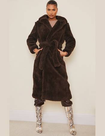 Shop Belted Fur Coat up to 75% Off