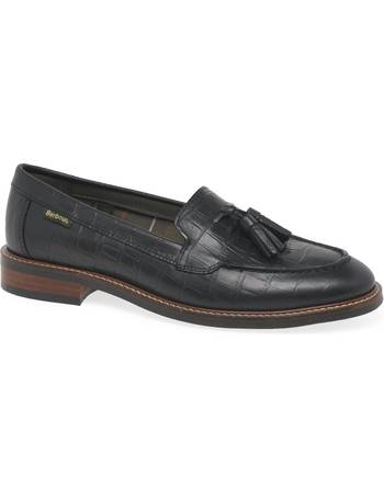 Barbour olivia cheap loafers navy