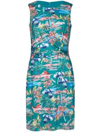 yumi tropical mirror dress