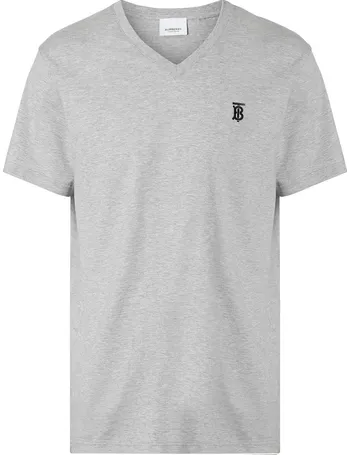 burberry v neck tee mens