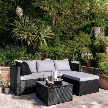 manomano rattan corner sofa