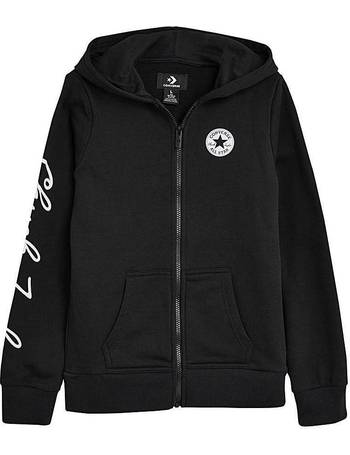 Converse zip through clearance hoodie