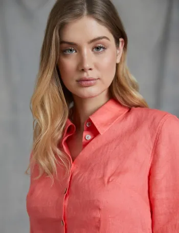 Shop Women's Hawes & Curtis Linen Shirts up to 45% Off