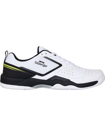 Slazenger Zeal Mens Slip On Shoes Grey/White, £22.00