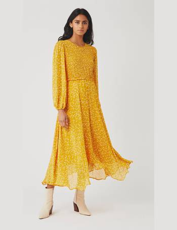 women's yellow dresses uk