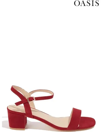 oasis barely there heeled sandals