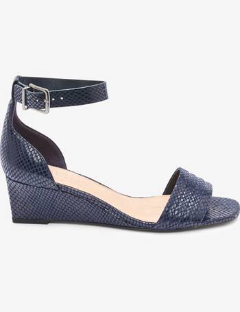 Next hotsell navy wedges