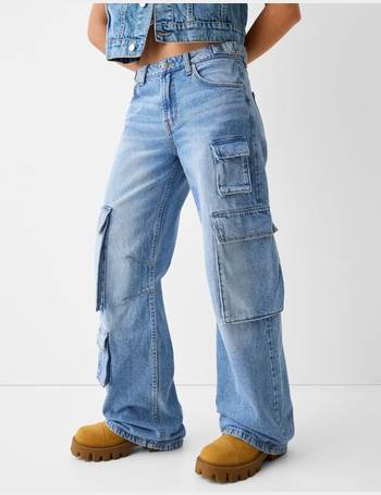 Multi-pocket cargo jeans - Women