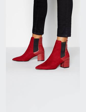 principles red boots