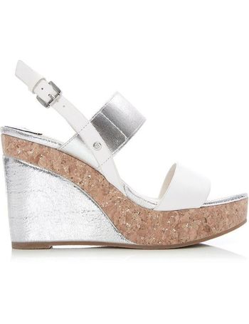 moda in pelle rivel wedge sandal