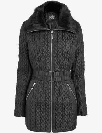 wallis quilted jacket