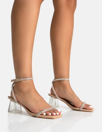 Public desire hotsell perspex heels