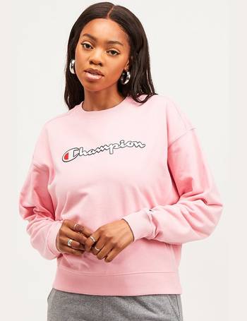 champion women's crewneck sweatshirt