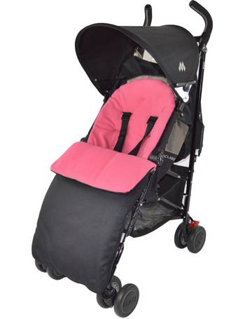 Cosy Toes Compatible with Maclaren Quest Sport Pushchair Dolphin Grey Footmuff 