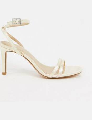 asos hitched bridal embellished heeled sandals