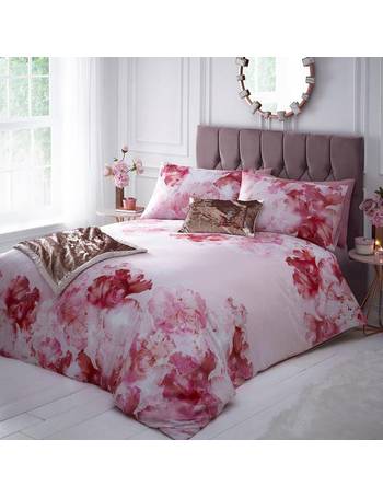 pink bedding debenhams