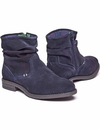 Hatter, Leather fleece lined ankle boots