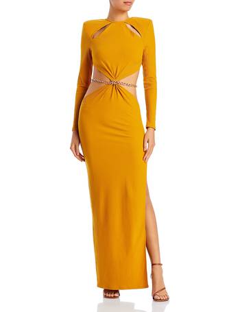 Honey Ribbed Knit Cutout Maxi Dress Bloomingdales Women Clothing Dresses Knitted Dresses 