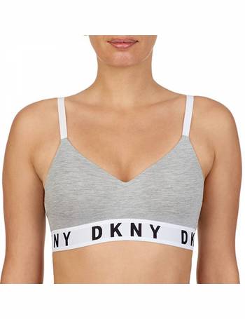 DKNY Classic Cotton Lace Trim Balconette Bra - Wired bra - Bras