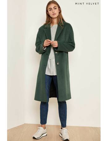 Mint velvet 2025 green coat