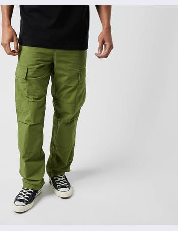 Shop Carhartt WIP Men's Green Cargo Trousers