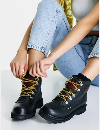 Caterpillar lace up hot sale boots womens