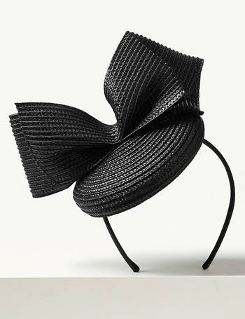 black fascinator marks and spencer