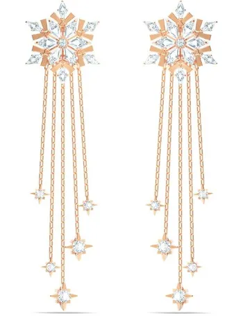 swarovski earrings snowflake