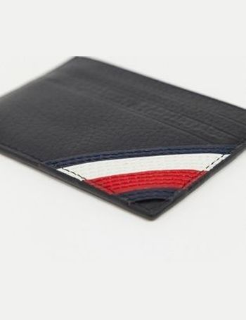 tommy hilfiger selvedge embossed wallet