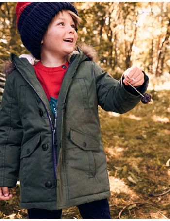 Joules boys outlet parka