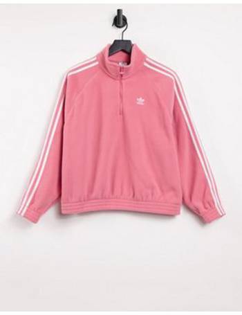 Shop Adidas Originals Women s Quarter Zip Sweatshirts up to 80