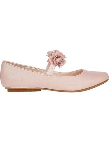 Dora corsage strap deals ballet pumps