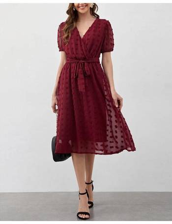 House of best sale fraser burgundy dress