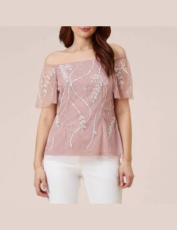 Shop Adrianna Papell Women s Off Shoulder Tops up to 70 Off