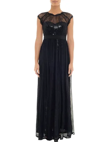 Shop Adrianna Papell Women s Sequin Maxi Dresses up to 75 Off