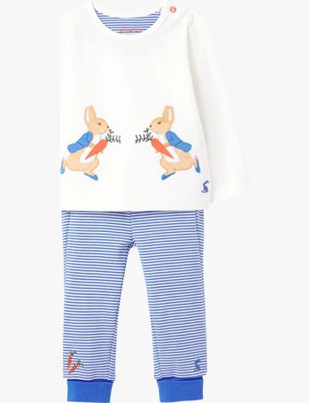Joules Baby 203984 Top And Joggers Set in BLUE SHARK 