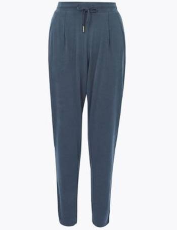 marks and spencer velour joggers