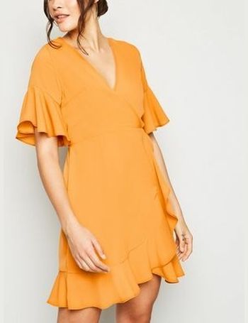 new look yellow dress uk