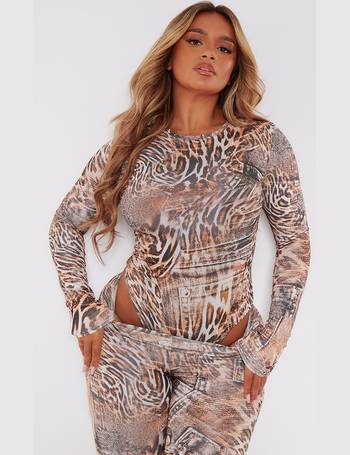 Shop PrettyLittleThing Leopard Print Tops up to 85% Off