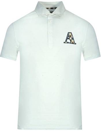 Shop Aquascutum Men s Check Polo Shirts up to 70 Off DealDoodle