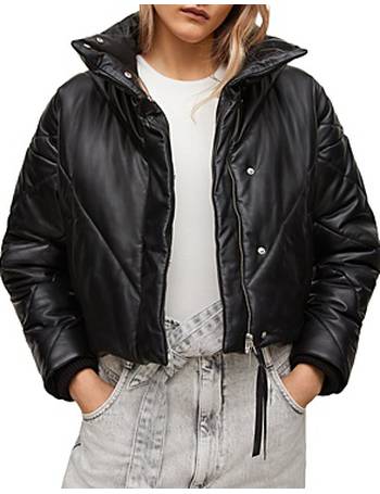 allsaints lexi puffer coat