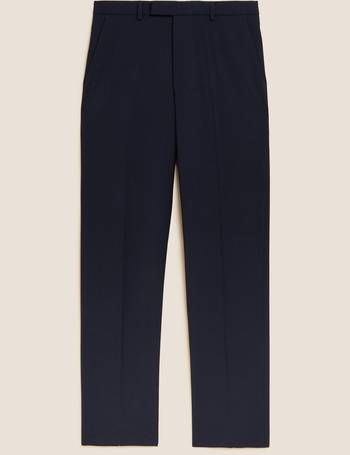 Shop Men's Marks & Spencer Regular Fit Trousers up to 90% Off