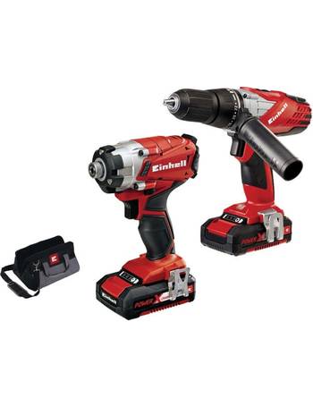 Einhell 12V Combi Drill & Impact Driver Twin Pack With 2 X 2Ah