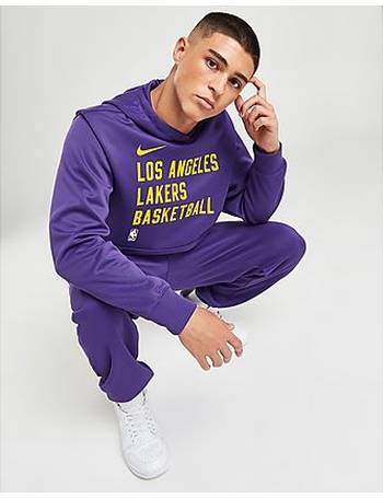 White Nike NBA LA Lakers Essential Graphics T-Shirt - JD Sports Global