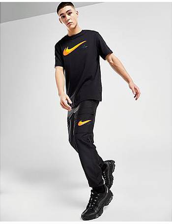 Shop Nike Men's Black Cargo Trousers up 80% Off | DealDoodle